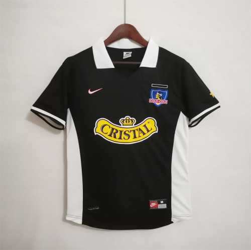 Retro Jersey 1997-1998 Colo-Colo Away Black Soccer Jersey