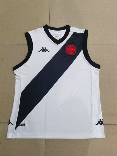 2023-2024 Vasco da Gama White/Black Soccer Training Vest