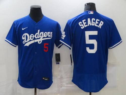 Dodgers 5 Corey Seager Royal 2020 Flexbase Jersey