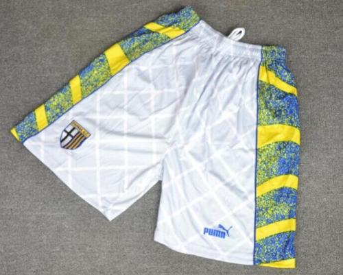 Retro Shorts Parma 1996-1997 White Soccer Shorts