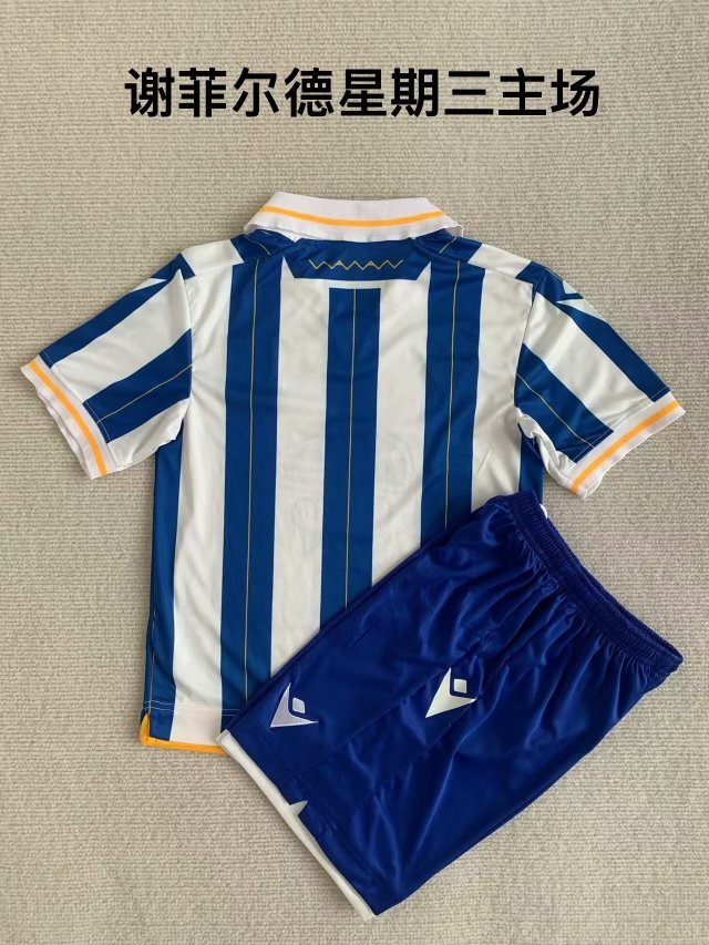Adult Uniform 2023-2024 Sheffield Wednesday Home Soccer Jersey Shorts