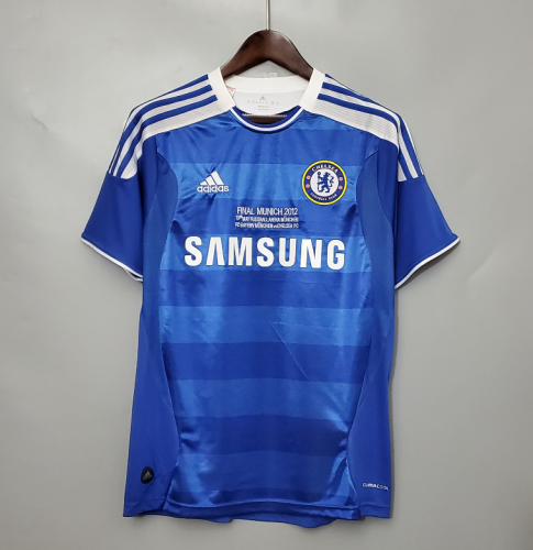 with Front Lettering Retro Jersey 2011-2012 Chelsea Home Soccer Jersey