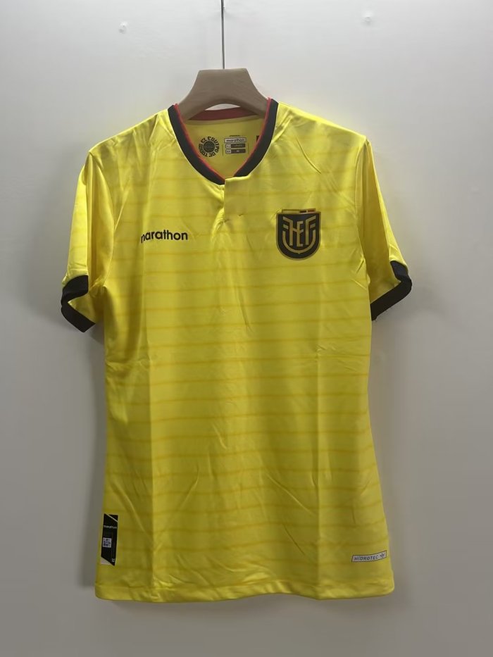 Fans Version 2023-2024 Ecuador Home Soccer Jersey