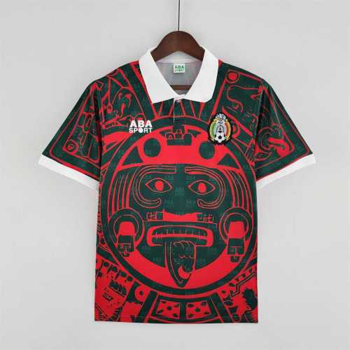 Retro Jersey 1997 Mexico 4th Away Red Soccer Jersey