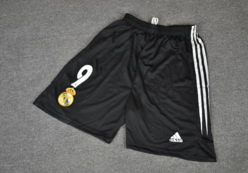 Retro Shorts 2004-2005 Real Madrid Away Black Soccer Shorts
