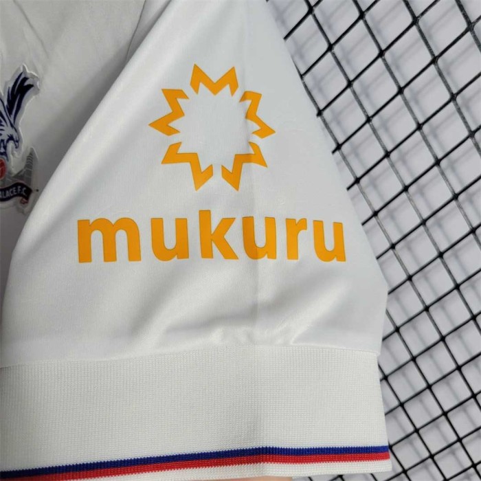 Fans Version 2022-2023 Crystal Palace Away White Soccer Jersey