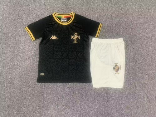 Youth Uniform Kids Kit 2023-2024 Vasco Home Soccer Jersey Shorts