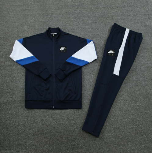 2023-2024 Nk Dark Blue Soccer Training Jacket and Pants
