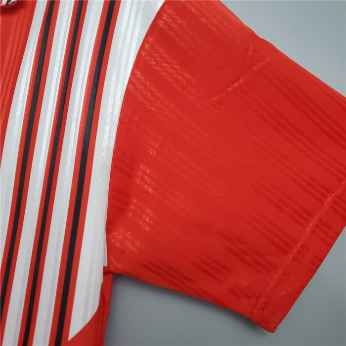 Retro Jersey 1995-1996 River Plate 10 Away Red Soccer Jersey