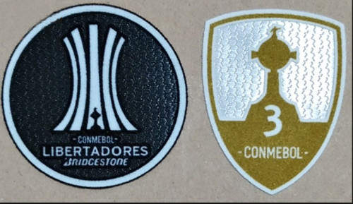 Copa Libertadores patch Golden 3 Patch for River Plate Jersey