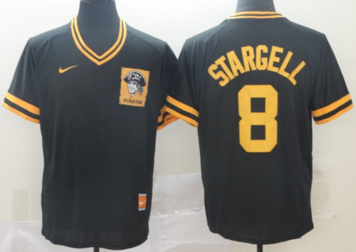2019 Pittsburgh Pirates # 8 STARGELL Black MLB Jersey