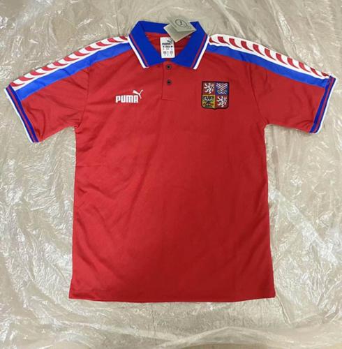 Retro Jersey 1996 Czech Home Soccer Jersey
