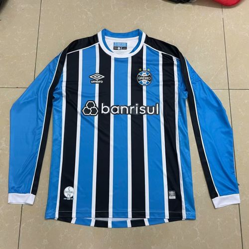 Long Sleeve 2023-2024 Gremio Home Soccer Jersey