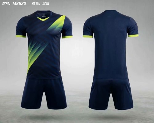 M8620 Borland Tracking Suit Adult Uniform Soccer Jersey Shorts