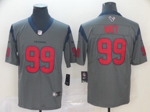 Houston Texans 99 J.J. Watt Gray Inverted Legend Limited Jersey