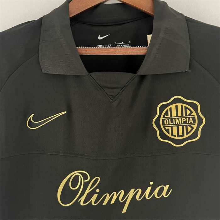 Olimpia 120th Anniversary Edition Black Soccer Jersey
