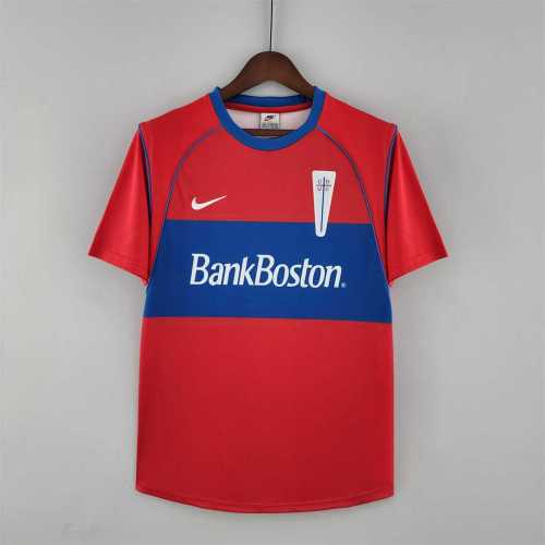 Retro Jersey 2002 Club Deportivo Universidad Católica Away Red Soccer Jersey