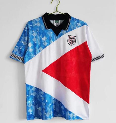 Retro Jersey 1990 England 90's Version Colorful Soccer Jersey by Score Draw