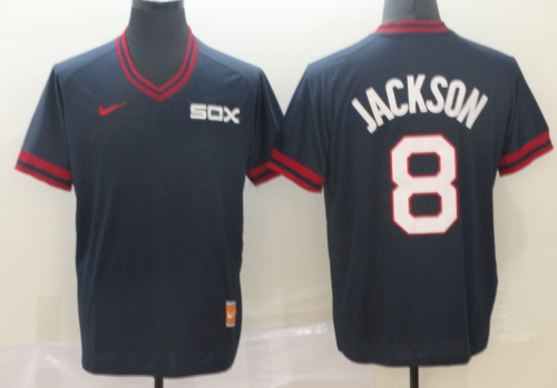 2019 Chicago White Sox # 8 JACKSON  BLACKMLB Jersey