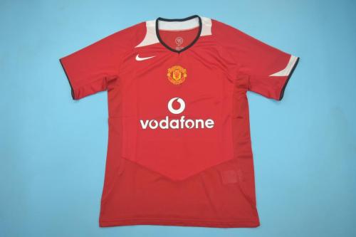 Retro Jersey 2004-2005 Manchester United Home Soccer Jersey