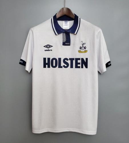 Retro Jersey 1991-1993 Tottenham Hotspur Home Soccer Jersey