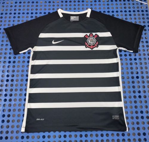Retro Shirt 2015-2016 Corinthians Home Soccer Jersey
