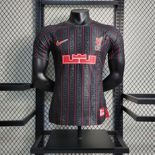 2023-2024 Player Version Liverpool Special Black Soccer Jersey