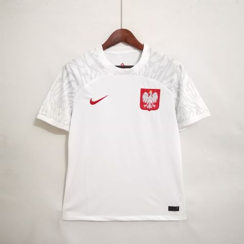 Fans Version 2022 World Cup Poland Home Soccer Jersey