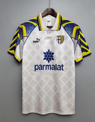 Retro Jersey 1995-1997 Parma White Soccer Jersey Vintage Football Shirt