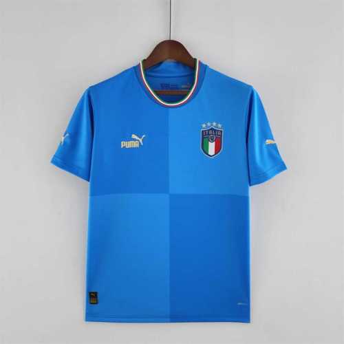 Fans Version 2022 World Cup Italy Home Soccer Jersey