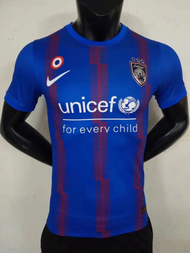 Player Version 2022-2023 Johor Darul Takzim Home Soccer Jersey