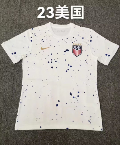 2023 Fans Version USA Home Soccer Jersey