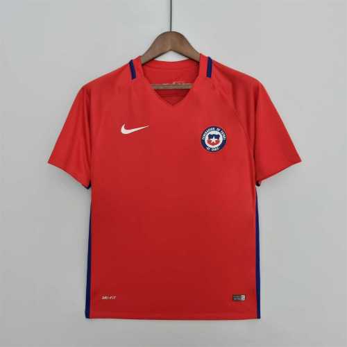 Retro Jersey 2016-2017 Chile Home Soccer Jersey