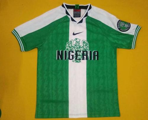 Retro Jersey 1996-1998 Nigeria Home Soccer Jersey