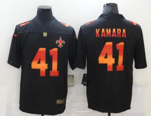 New Orleans Saints 41 KAMARA Black Colorful Fashion Limited Jersey