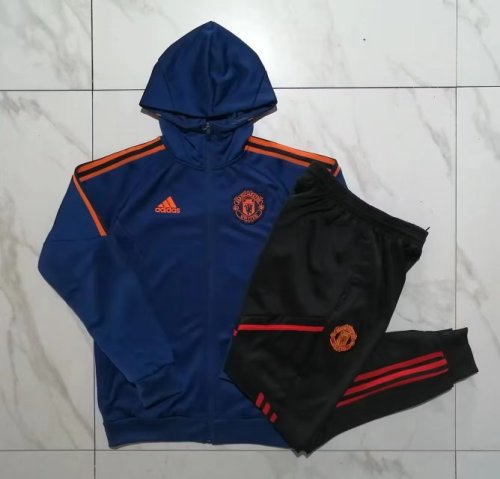 2023-2024 Manchester United Borland Soccer Hoodie and Pants