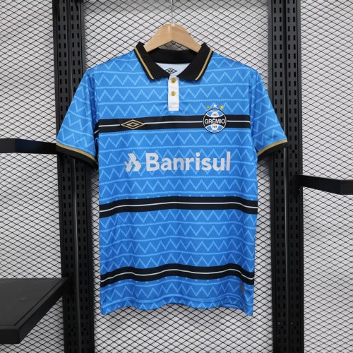 Fans Version 2023-2024 Gremio Special Edition Blue Soccer Jersey