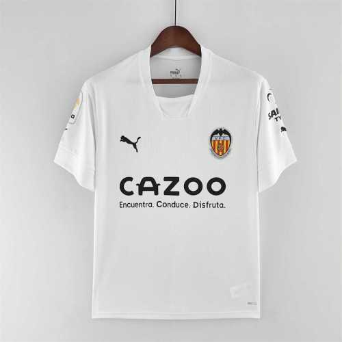 Fans Version 2022-2023 Valencia Home Soccer Jersey