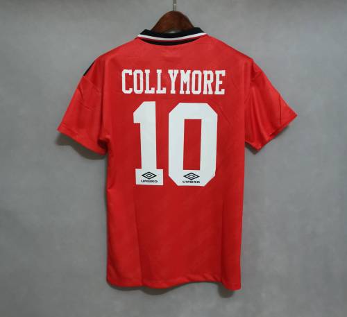 Retro Jersey 1994-1995 Nottingham Forest 10 COLLYMORE Home Soccer Jersey