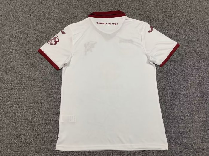 Fans Version 2022-2023 Torino Away White Soccer Jersey