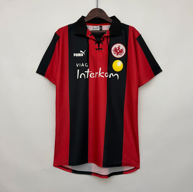 Retro Shirt 1999-2000 Eintracht Frankfurt Home Vintage Soccer Jersey