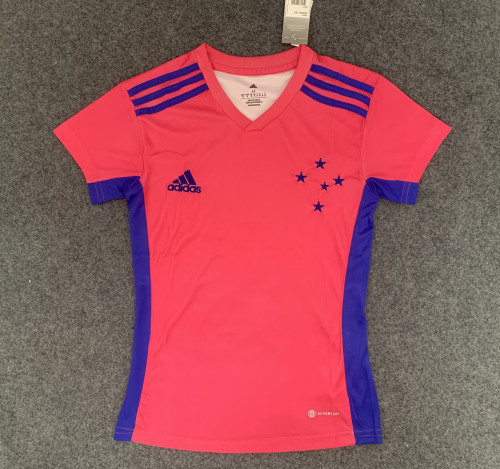 Fans Version 2022-2023 Cruzeiro Special Pink Soccer Jersey