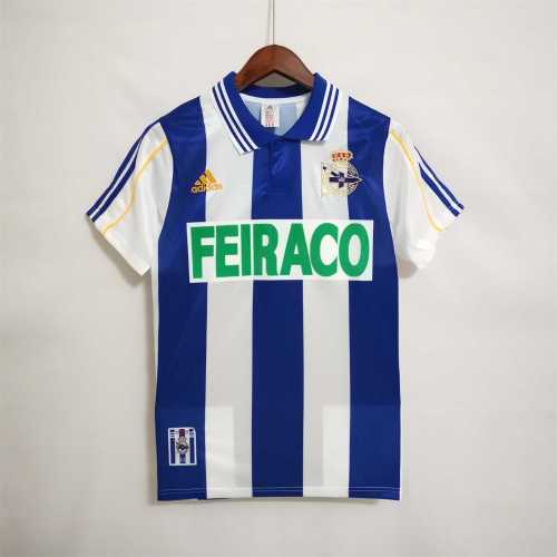 Retro Jersey 1999-2000 Deportivo La Coruna Home Soccer Jersey