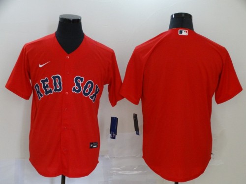 Boston Red Sox Blank Red Cool Base Jersey