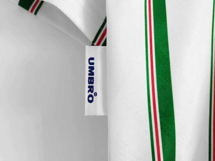 Retro Jersey 1993-1995 Wales Away White Soccer Jersey Vintage Football Shirt