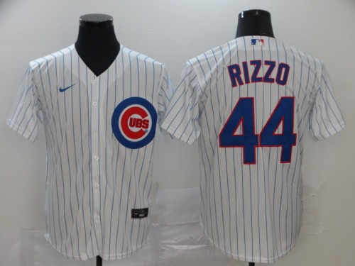 Chicago Cubs 44 RIZZO White 2020 Cool Base Jersey