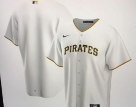 Pittsburgh pirates White MLB Jersey