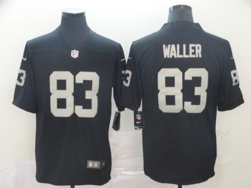 Oakland Raiders 83 Darren Waller Black Elite Jersey