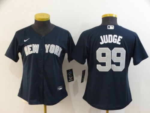 Women New York Yankees 99 JUDGE Black 2020 Cool Base Jersey
