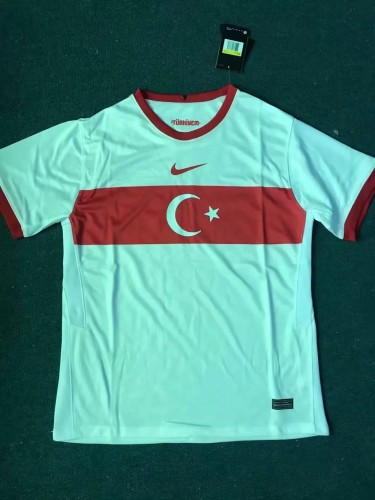 Fans Version 2020 Turkey Away Green Soccer Jersey